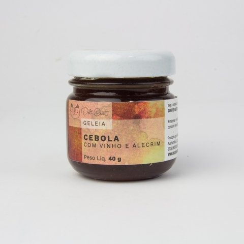 Geleia de Cebola com Vinho e Alecrim Deli Chat (40 gramas)