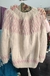Sweater natural rosa