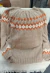 Sweater beige naranja