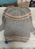 Sweater gris con guarda