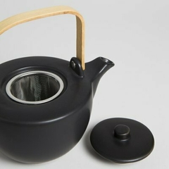 Tetera de Ceramica - Negra - 850 ml en internet