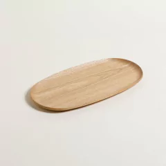 Bandeja - Oval Japandi - 35x18 - Haya