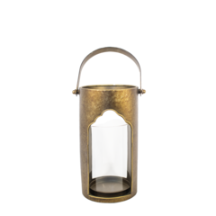 Fanal de vidrio - OJIVAL - Chapa color Cobre con manija - Varios Tamaños - comprar online