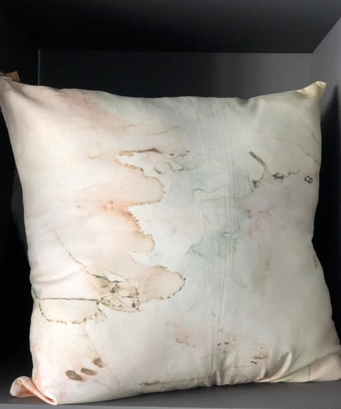 Funda de almohadón - Tusor 60x60 - Multicolor