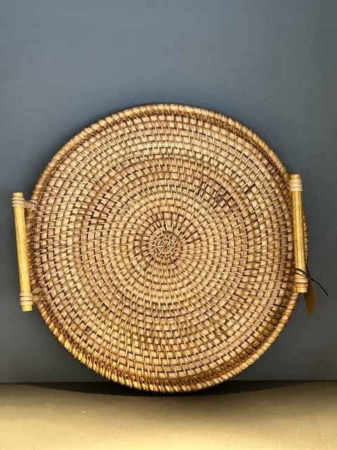 Bandeja de Ratan - Con asas - Varios tamaños