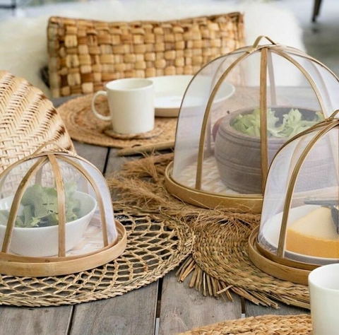 Campana TRENTO - Tul y Bamboo - Varios Tamaños