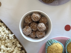 Trufas con dulce de leche