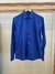 Camisa Social em tricoline azul royal