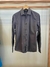 Camisa Social em tricoline cinza chumbo