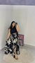 SAIA BOTOES ESTAMPADA
