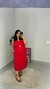 VESTIDO RETO COM CINTO TEXTURA