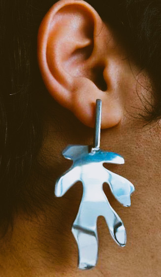 Brincos Matisse em prata 925