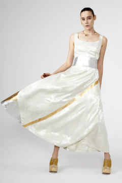 Vestido Brocato y Geometrías