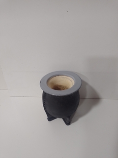 Mate camionero de calabaza y virola de acero, bombilla de regalo. - tienda online