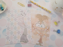 Papéis de Carta - Divertidamente - Papel Miau