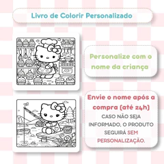Livro de Colorir Hello Kitty - comprar online