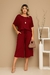 Conjunto Feminino Plus Size Viscolacrya Marisa Blusa e Bermuda Cintura Alta Confortável 50 52 54 - loja online