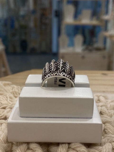 ANEL COCAR ENVELHECIDO-925