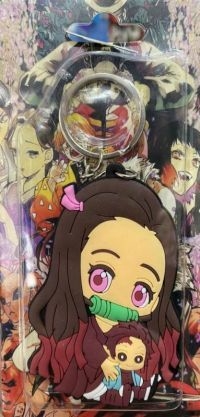 Llavero Importado De Goma Nezuko - comprar online