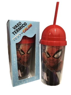 Vaso Leblon C/ Cajita Hombre Araña