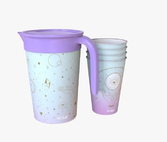 Set Familiar Jarra + Vasos Astrología - comprar online