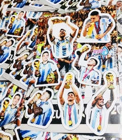 Stickers Autoadhesivos AFA Plantel C/ La Copa