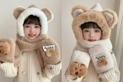 Gorro - Guantes - Bufanda Capybara