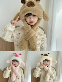 Gorro C/ Orejas C/ Movimiento Capybara