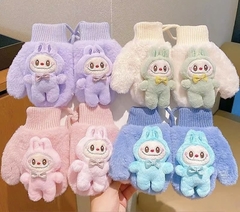 Guantes Labubu
