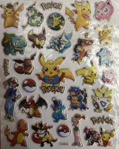 Stickers 3D Pokemon