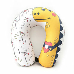 Cuello De Viaje Dino Amarillo