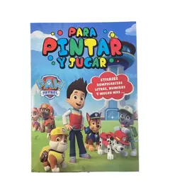 Librito Infantil P/ Colorear Paw Patrol