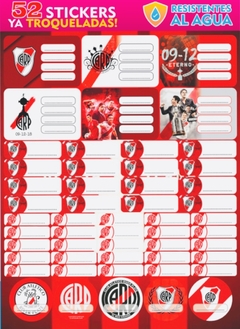 Stickers Escolares River Plate