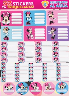 Stickers Escolares Minnie