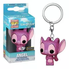 Llavero Pop Ángel Rosa