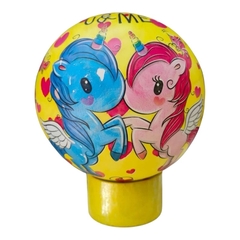 Pelota De Goma Inflable Unicornios