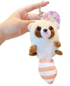 Llavero Peluche Mapache