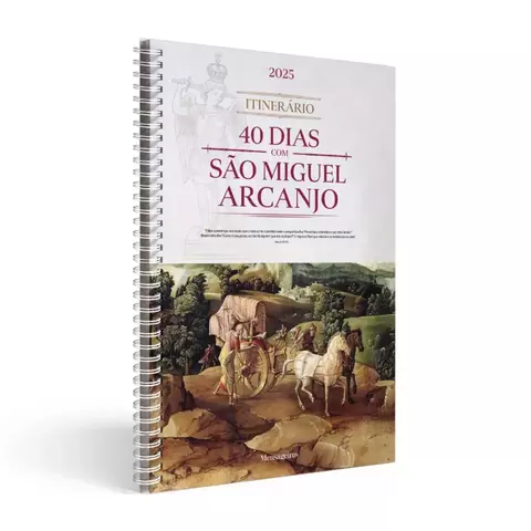 Livro Itinerário dos 40 Dias com São Miguel Arcanjo _Quaresma Frei Gilson