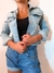 *CAMPERA ARUBA DE JEAN ELASTIZADA CELESTE - Vekka Indumentaria