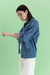 *CAMPERA BOYFRIEND CELESTE ROTURAS - comprar online