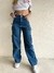 Jean Kalani cargo wide leg