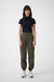 Pantalon Gabardina Cargo -verde militar-