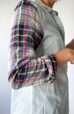 Camisa combinada importada