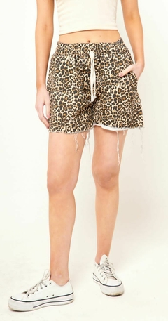 SHORT GABARDINA PRINT