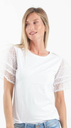 REMERA VOLADO TUL IMPORTADA