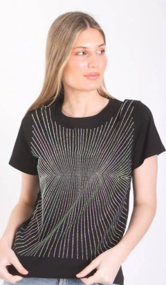 REMERA STRAS ESPIRAL IMPORTADO - comprar online