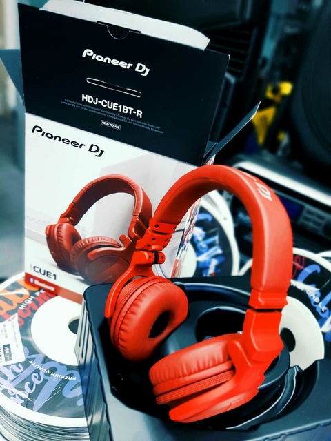 Auriculares Pioneer Bluetooth de DJ HDJ-CUE1BT-R