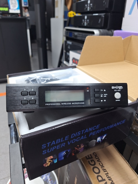 Micrófonos Inalámbricos Hugel WS-604