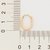 brinco rommanel folheado a ouro argola oval - 526706 na internet