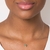 gargantilha rommanel banhada a ouro fio nylon com zircônia - 532562 - loja online